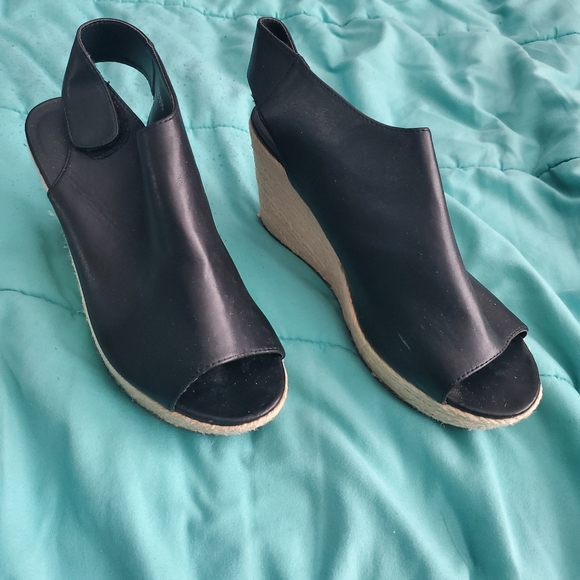 Charlotte Russe Shoes - Leather Wedges